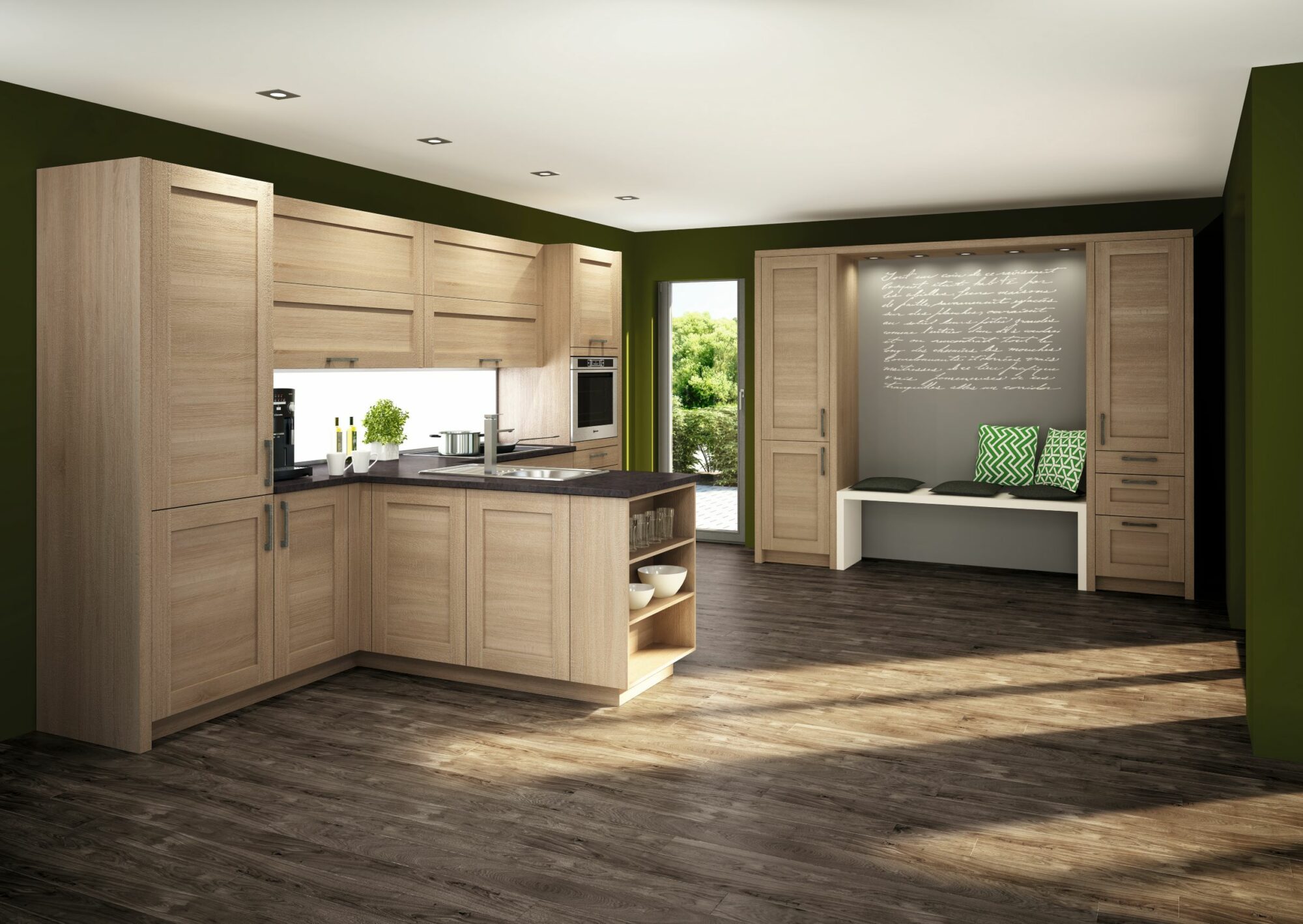 Einbauküche Holzoptik Berlin Einbauküche Holzoptik Berlin